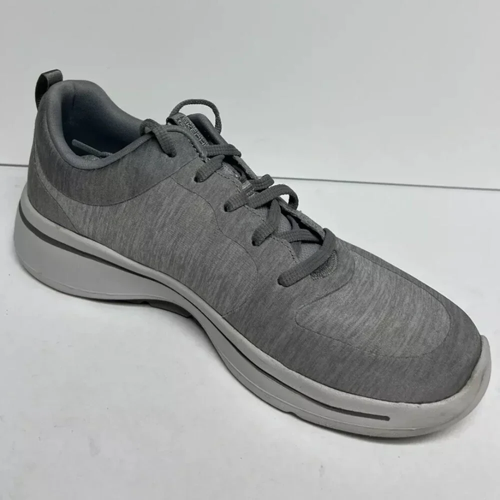 Skechers Women's GoWalk Arch Fit Sneaker Gray Size 8.5 M